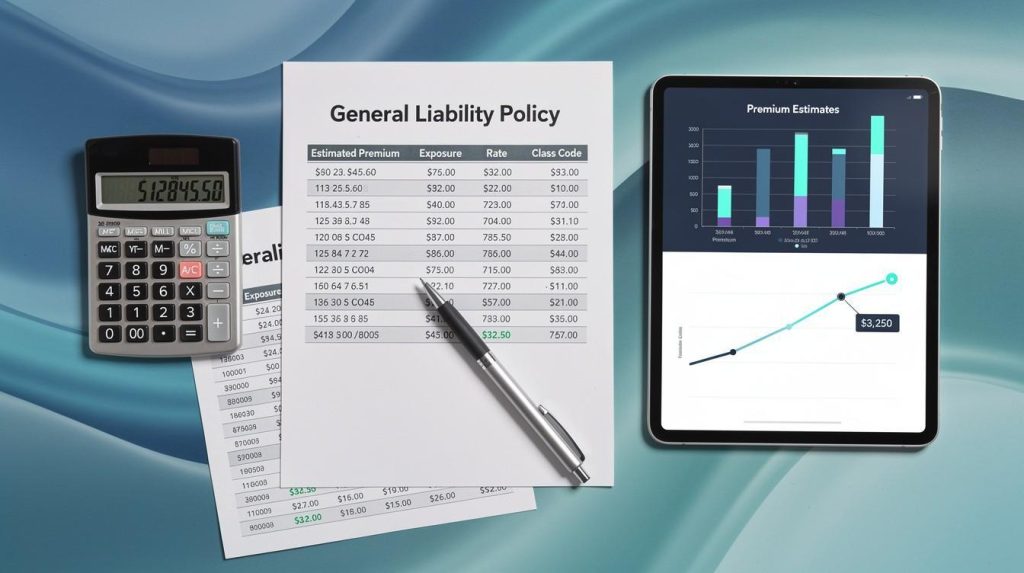 General Liability Premium Estimates: How Much Will Your Policy Cost?